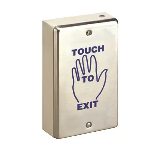 Capacitive Touch Sense Switch Satin Stainless Steel