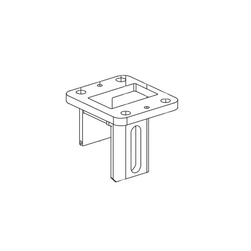 Keyed Removable Shim Plate