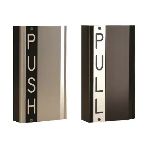 Touch Sense Handle Push / Pull ElectroLynx Clear Finish