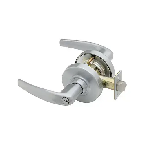 ND Series Classroom C Keyway Athens with 13-247 Latch 10-025 Strike Satin Chrome Finish