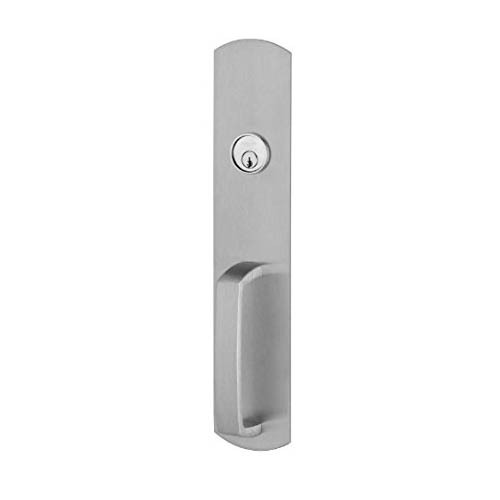 Night Latch Pull Trim for 88 Mortise, Satin Chrome Finish