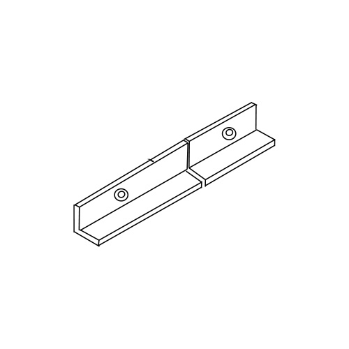 Schlage 4205A 1-1/2x2-1/2" ANGLE BRKT, ALUM