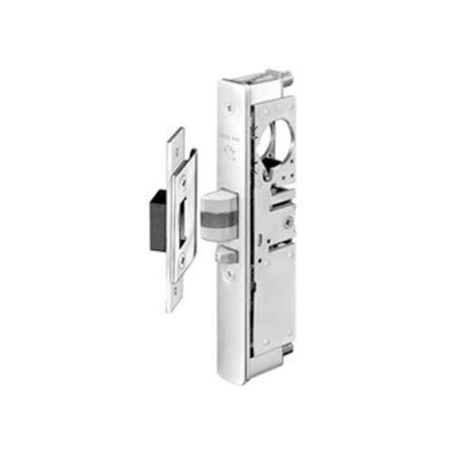 Standard Duty Deadlatch 31/32" Left Hand; 4-5/8" Standard Mortised Strike Clear Anodized Aluminum Finish