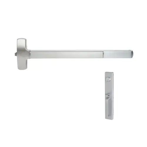 Lock Exit Device Bright Chrome