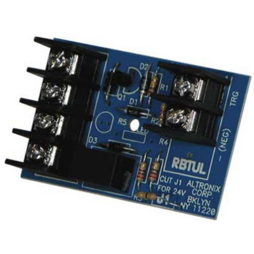 UL Listed Sensitive Relay Module, 12/24VDC Operation at 30mA Draw, 1A/28VDC SPDT Contact