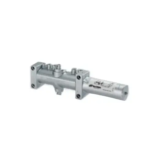 Heavy Duty Surface Door Closer with Delay Aluminum Finish