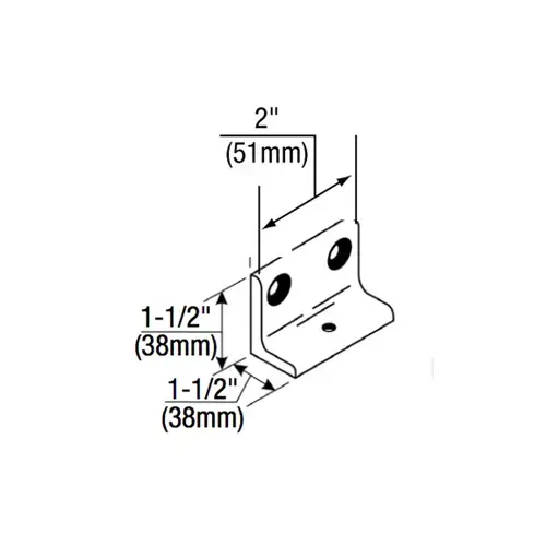 Support Bracket, Aluminum Painted