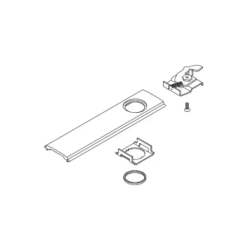 Lock Exit Device Part Satin Chrome