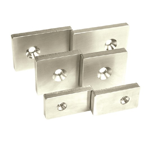 ASS - Split Strikes/Replacement Strike Plates, Zinc Plated