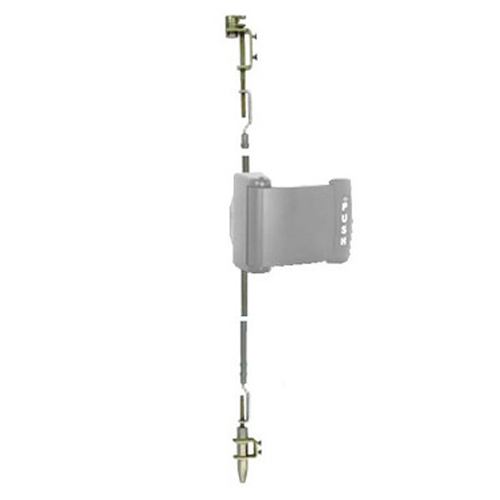 Aluminum Door Deadlatches Satin Aluminum Clear Anodized