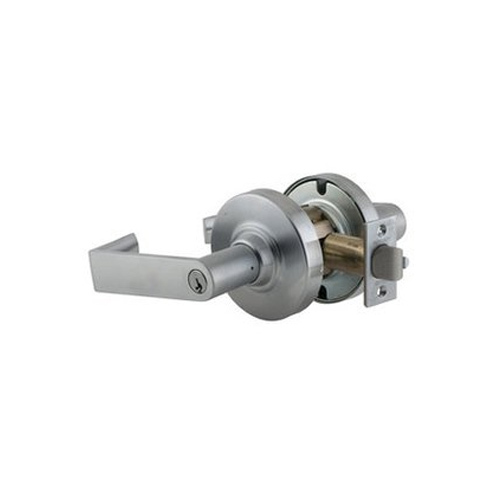 ND Series Entry / Office C Keyway Rhodes with 13-247 Latch 10-025 Strike Satin Chrome Finish