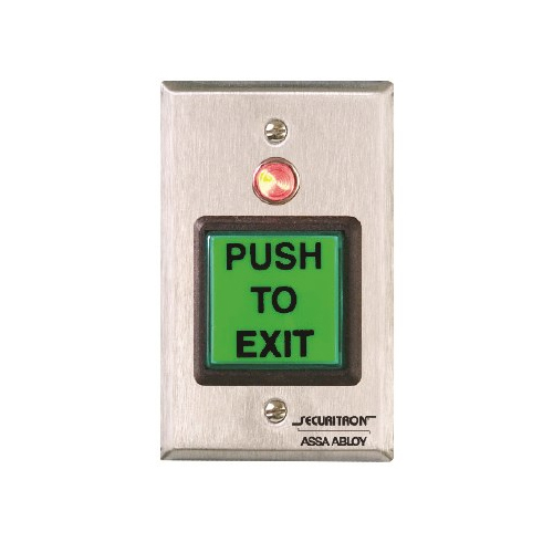 Series Push Button Satin Stainless Steel