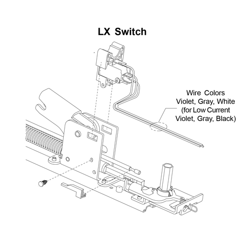 LX-LC Switch Kit 3' Device