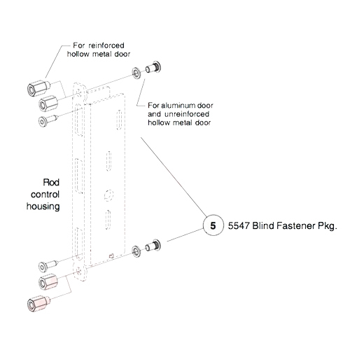 Blind Fastener Package for 5547