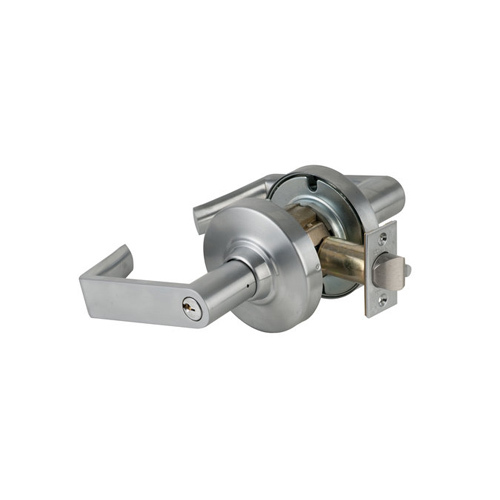 ND Series Classroom Security C Keyway Rhodes with 13-247 Latch 10-025 Strike Satin Chrome Finish