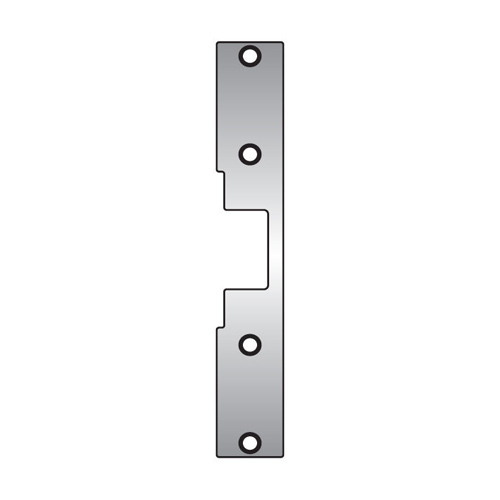 J2 Faceplate for 1006 Strike Satin Stainless Steel Finish