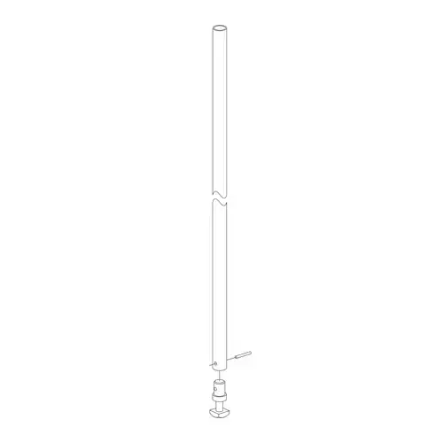 Bottom Rod Kit for 8827 Series Exit Device Oil Rubbed Bronze