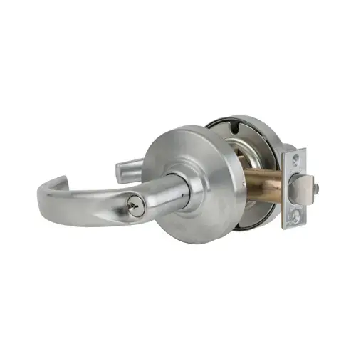 ND Series Classroom C Keyway Sparta with 13-247 Latch 10-025 Strike Satin Chrome Finish