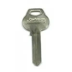 Corbin Russwin L4-6PIN-10 Single Section Standard Bow Key Blanks, Nickel Plated