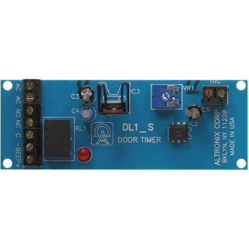 Door Control Timer, 12/24VAC/DC Operation, Dry Relay Output