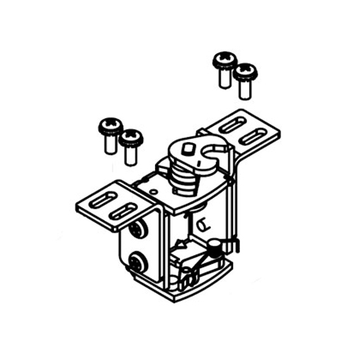 3600 Series Concealed Vertical Rod Part, Actuator Assembly