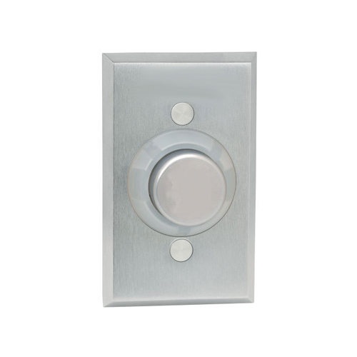 1-1/4" Heavy Duty Pushbutton Aluminum Finish