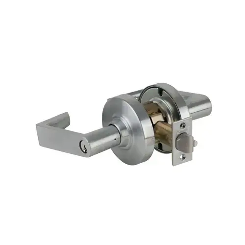 ND Series Vandlgard Entry / Office C Keyway Rhodes with 13-247 Latch 10-025 Strike Satin Chrome Finish