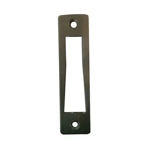 MS Deadlock Trim Strike, Flat, Round Corners, Standard MS Locks w/1-3/8" Bolt Throw, Aluminum