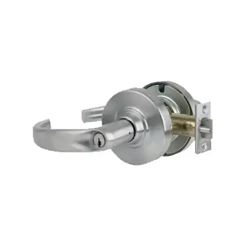 ND Series Vandlgard Storeroom C Keyway Sparta with 13-247 Latch 10-025 Strike Satin Chrome Finish