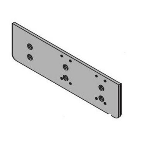 Door Closer Mounting Plates Black Painted