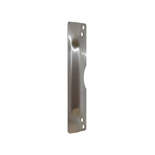 Out Swing Latch Protector Satin Stainless Steel