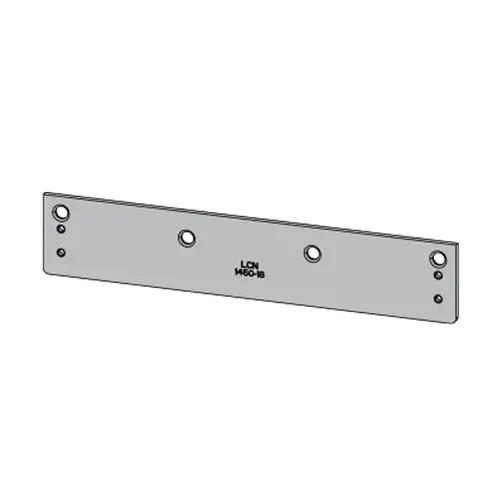 Door Closer Mounting Plates Black Painted