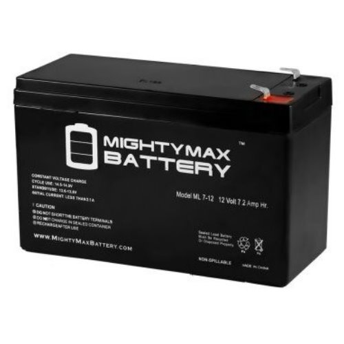 SDC RB12V7 Access Control/Power Supply Battery, 12V/7Ah Battery, Specify 2 for 24V