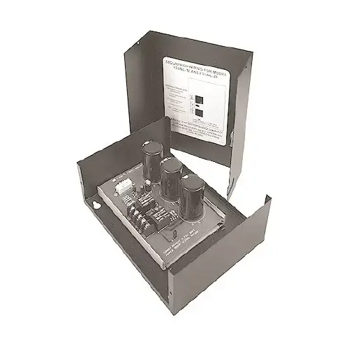 24 Volt Unlatch Module Fail Safe / Fail Secure, Satin Stainless Steel