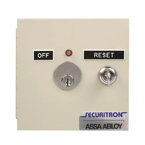 12 Volt Fire Alert Reset Control Applied