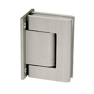 Door hinge, For wall-glass connection