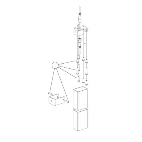 Mullion (Top) Screw Package