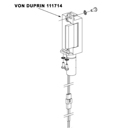 24 Volt DC Fail Secure Box Assembly for 6211, 6211AL, 6212 Electric Strike