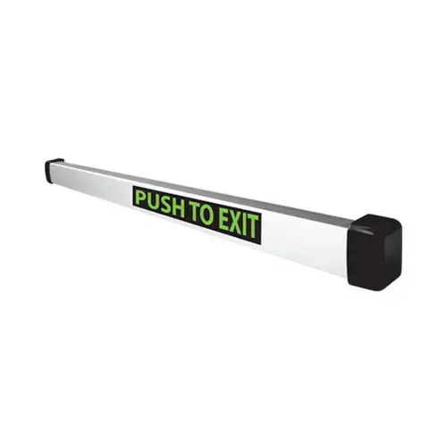 Exit Device Black Anodized Aluminum