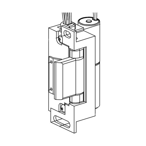 24 Volt DC Fail Secure Dual Monitor Box Assembly for 6111, 6113, 6213