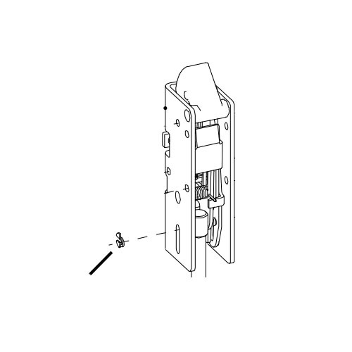 Latch Link Pin Retaining Ring for 98/9947, 98/9948