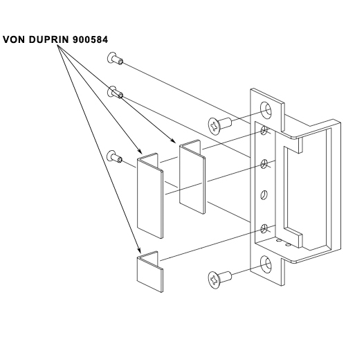 Sex Bolt Plate Package for 6210