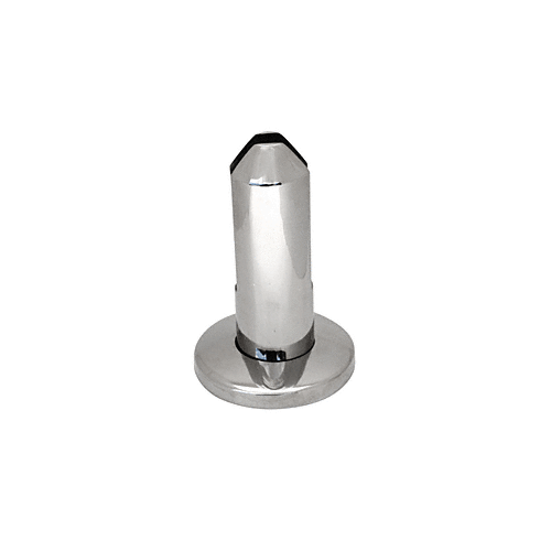 CRL FWCR20PS Surface Mount Friction Fit Spigot, Round, Polished Stainless Steel Finish