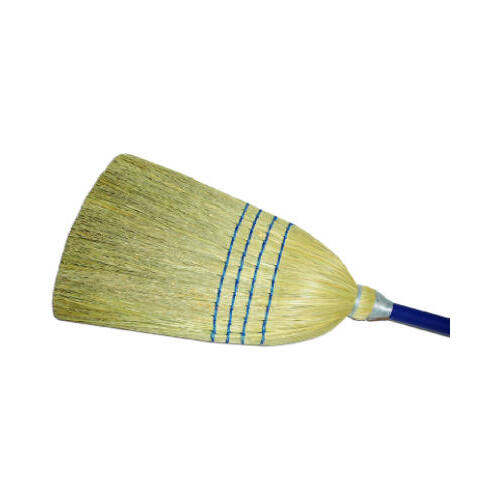 Abco 303 Blended Corn Bristle Household Broom, 4 Sews