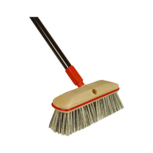 Harper 687310A Wash Brush With 54-In. Handle, 10-In. Block