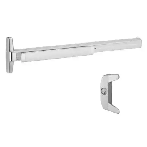 3349A-NL 4' US26D RHR CVC EXIT Satin Chrome