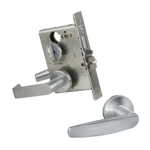 CLOSET/STRM LOCK w/DB US26 Bright Chrome