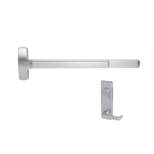 F-25-M-L 3' US26 LHR MORTISE Bright Chrome