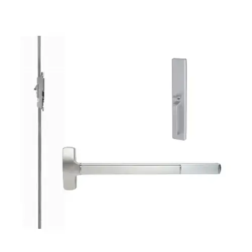 F-25-C-TP-BE 3' US26 CVR EXIT Bright Chrome