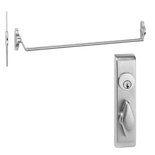 5547TL 4' US26D LHR CVR EXIT Satin Chrome